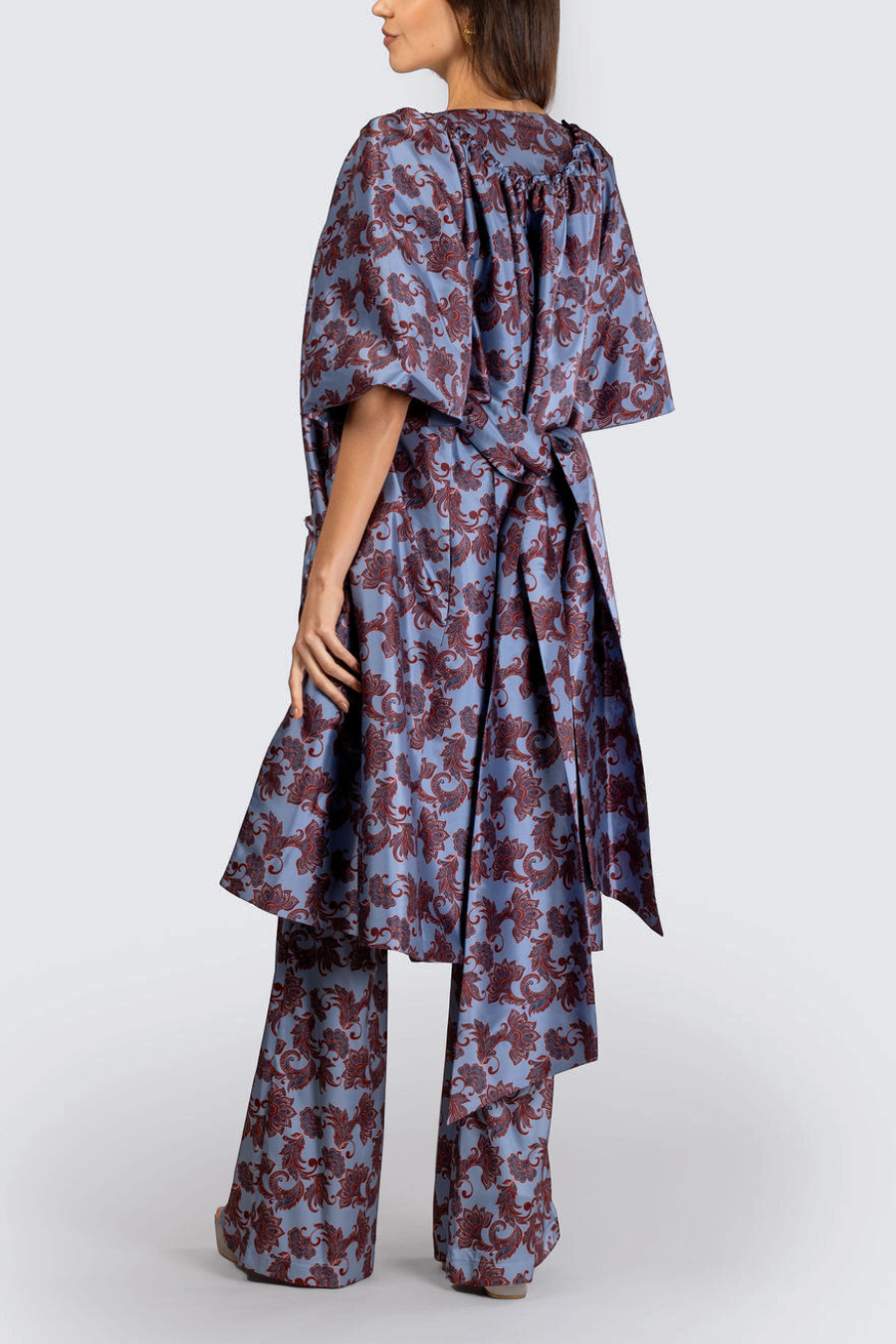 ABRIGO GABARDINA AZUL